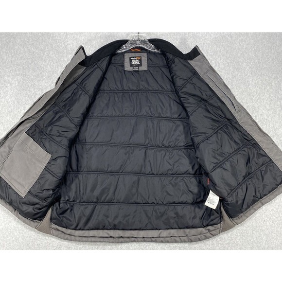 Timberland Pro Rain Repel ThermoLite Vest Men’s XXL Gray Insulated Workwear - Picture 9 of 13